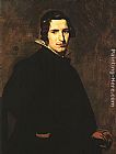 Diego Rodriguez de Silva Velazquez Portrait of a Young Man painting
